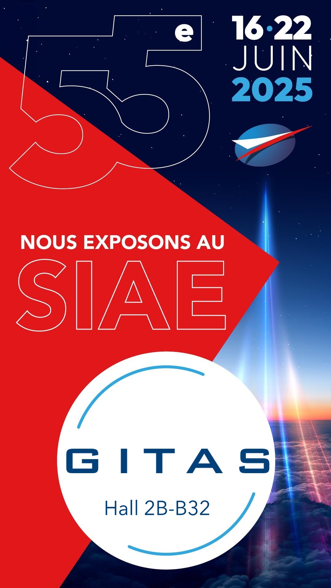 Le GITAS au Salon International de l’Aéronautique et de l’Espace – Bourget 2025